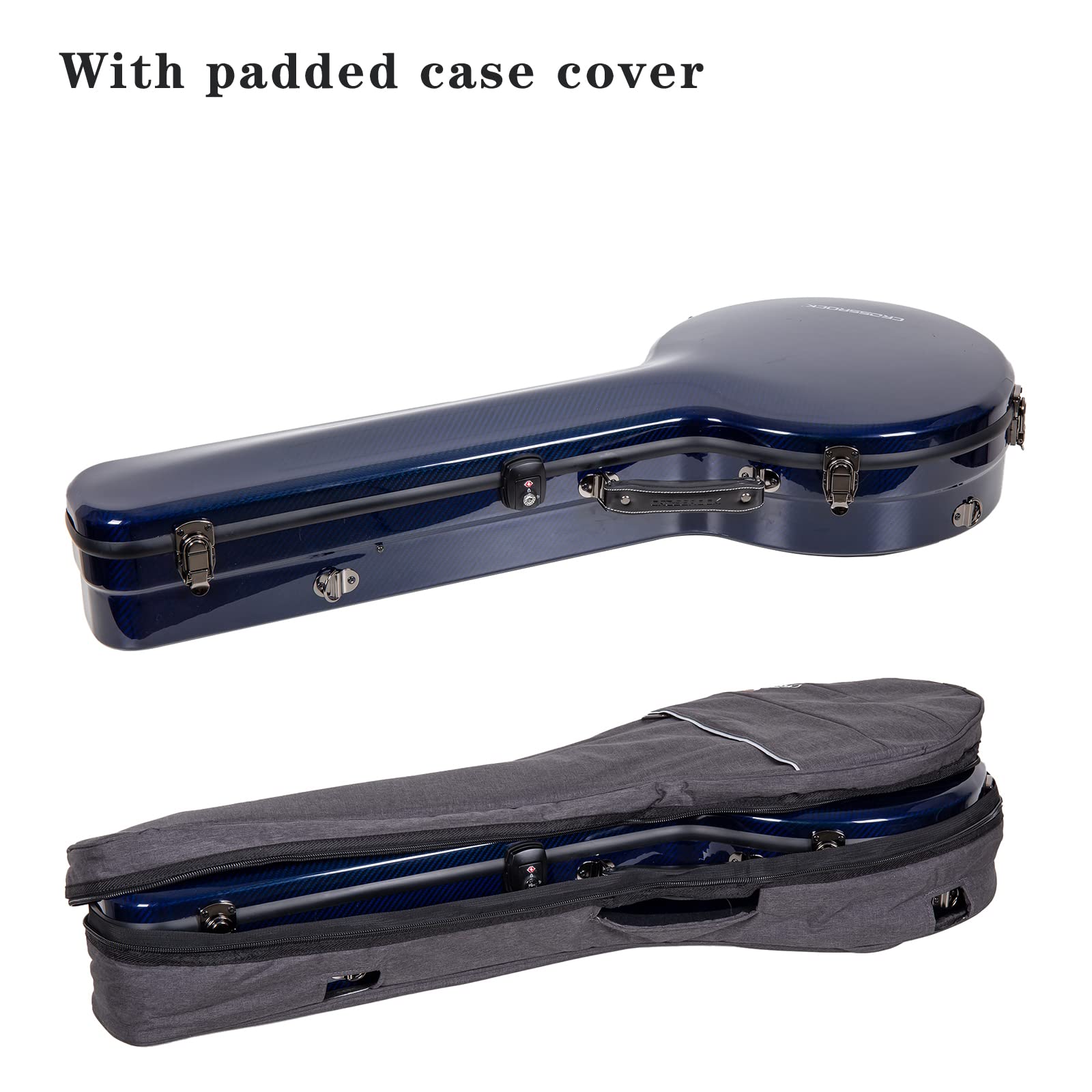 Amazon | Crossrock 5弦 レゾネーター バンジョーフライトケース